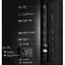 Телевизор Hisense 65E7Q PRO (черный)