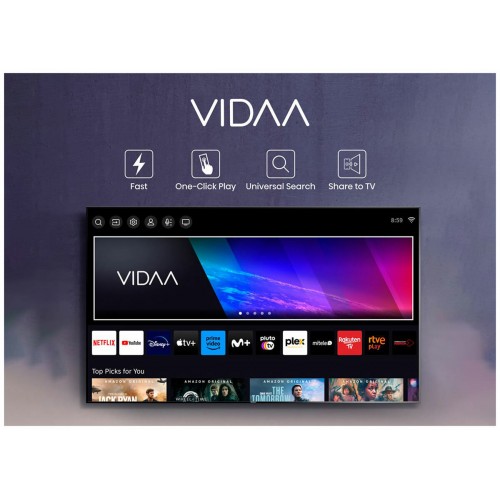 Телевизор Hisense 65U6KQ (темно-серый) 4