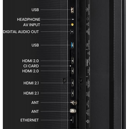 Телевизор Hisense 65UXKQ (черный) 5
