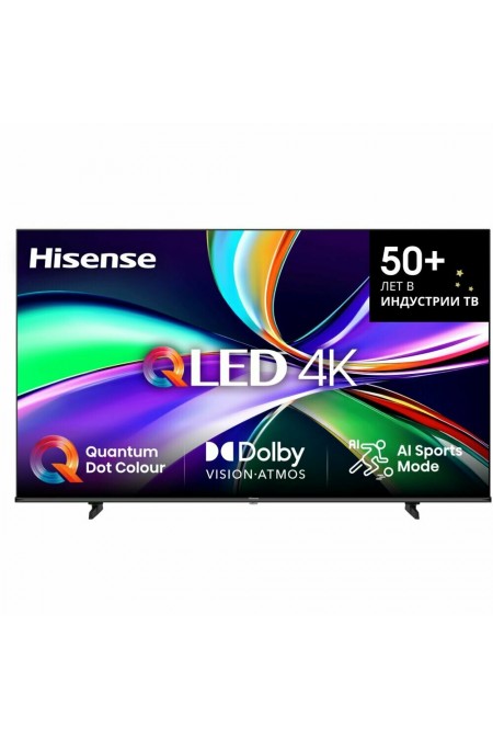Телевизор Hisense 75E7Q (черный) 