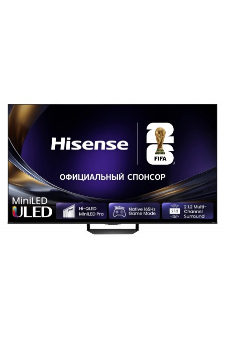 Телевизор Hisense 75U7S PRO (черный) 