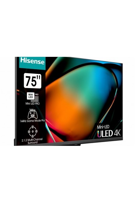 Телевизор Hisense 75U8KQ (черный) 1