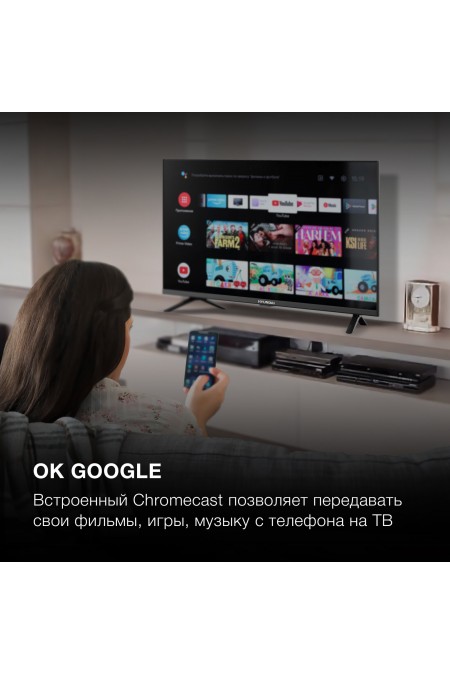 Телевизор Hyundai H-LED32BS5002 (черный) 2