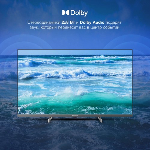 Телевизор Hyundai H-LED32BS5100 (серый) 5