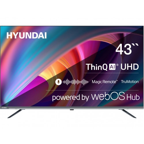 Телевизор Hyundai H-LED43BU7100 (серый) 