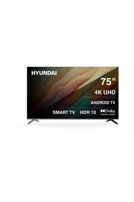 Телевизор Hyundai H-LED75BU7009 (черный) 