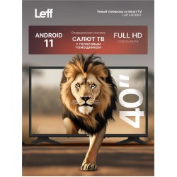 Телевизор LEFF 40F690T (черный)
