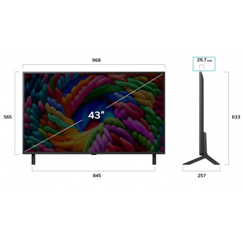 Телевизор LG 43NANO90A6B (синяя сажа) 2