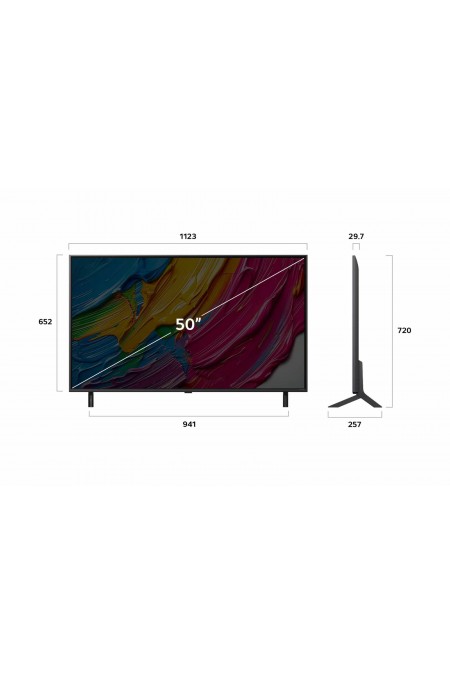 Телевизор LG 50QNED80A6A (черный) 3