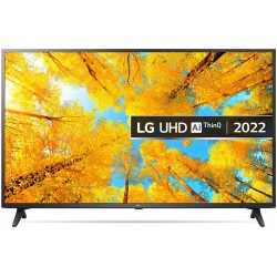 Телевизор LG 50UQ75006LF (черное стекло)