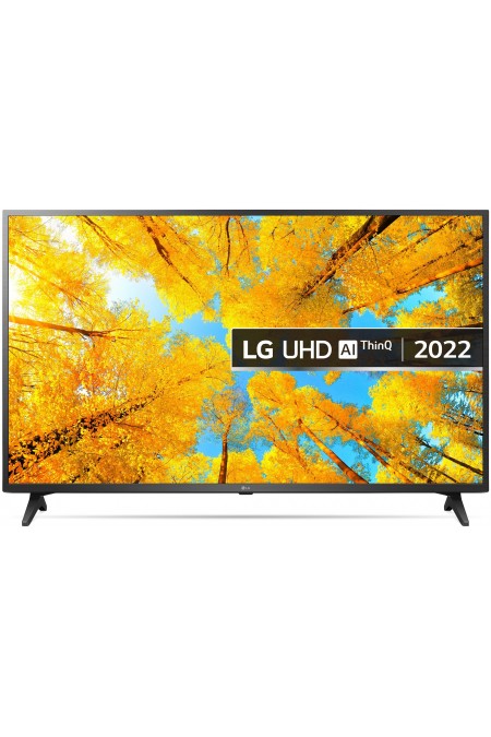 Телевизор LG 50UQ75006LF (черное стекло) 