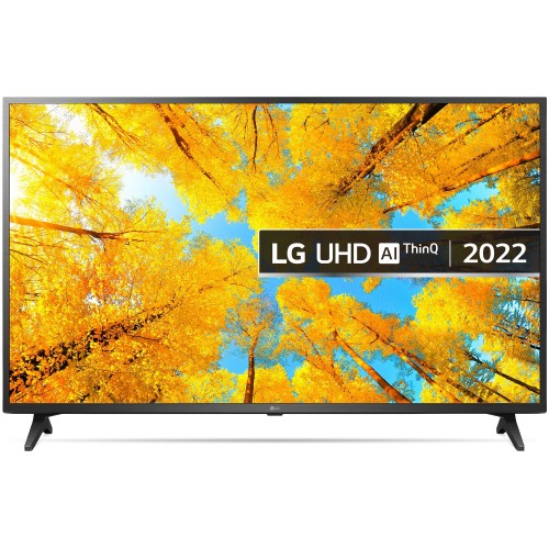 Телевизор LG 50UQ75006LF (черное стекло) 