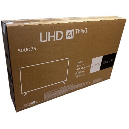 Телевизор LG 50UQ75006LF (черное стекло) 5