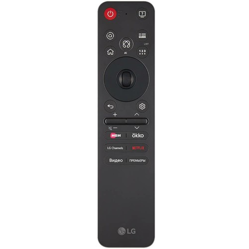 Телевизор LG 75QNED82A6B (черный) 1