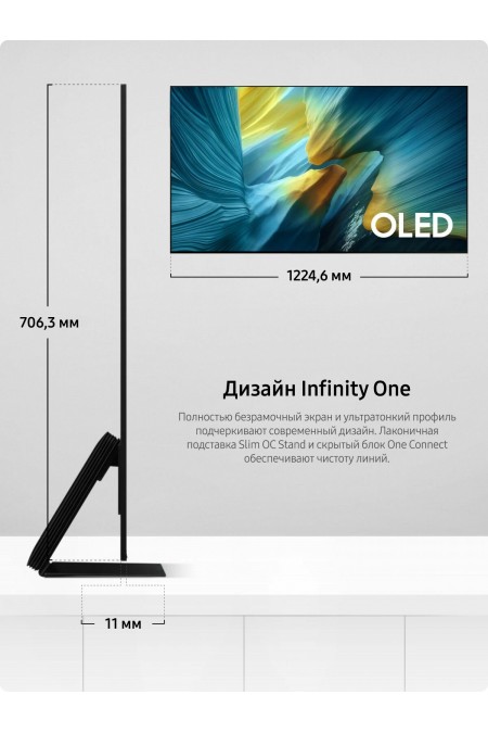 Телевизор Samsung QE55S95FAU (черный) 8