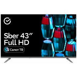 Телевизор Sber SDX-43F2014 (серебристый)