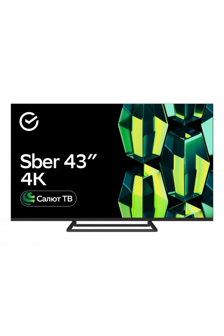Телевизор Sber SDX-43U4128 (черный) 