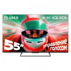 Телевизор Sber SDX-55U4169 (черный)