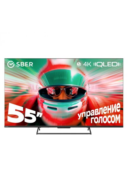 Телевизор Sber SDX-55U4169 (черный) 