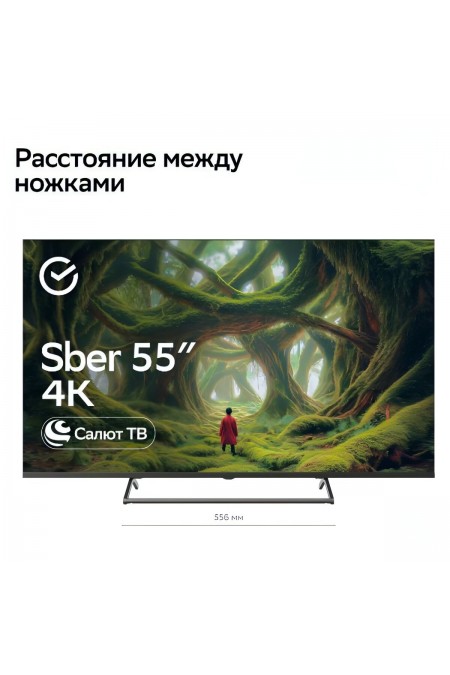 Телевизор SBER SDX-55U8133 (черный) 6
