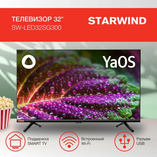 Телевизор STARWIND SW-LED32SG300 (черный) 2