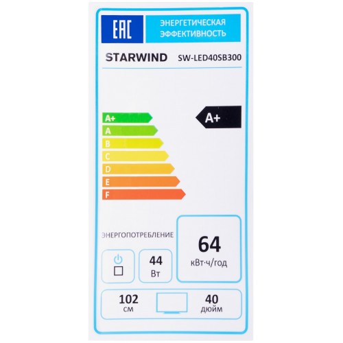 Телевизор STARWIND SW-LED40SB300 (черный) 8
