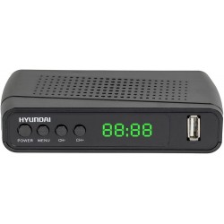 Ресивер Hyundai H-DVB520 + Wi Fi-адаптер (черный)