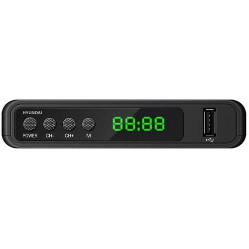 Ресивер Hyundai H-DVB520 + Wi Fi-адаптер (черный) 1