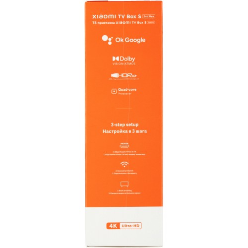 Медиаплеер Xiaomi TV Box S 2nd Gen 8 ГБ (PFJ4167RU) (черный) 9