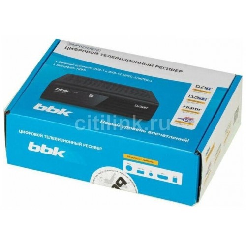 ТВ-тюнер BBK SMP025HDT2 (черный) 2