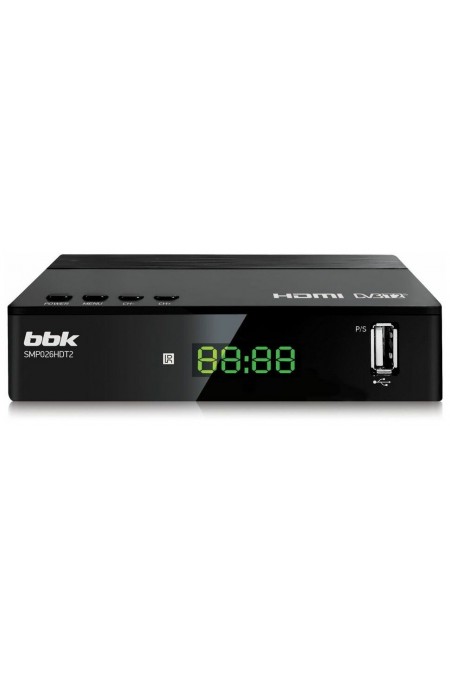ТВ-тюнер BBK SMP026HDT2 (черный) 
