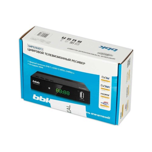 ТВ-тюнер BBK SMP026HDT2 (черный) 5