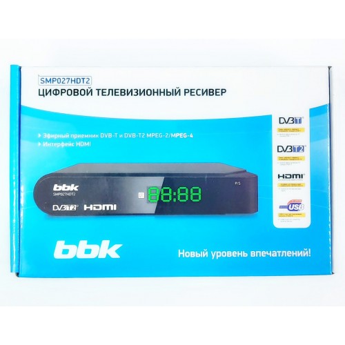 ТВ-тюнер BBK SMP027HDT2 (черный) 4