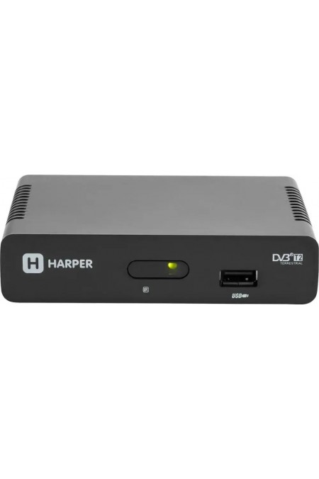 ТВ-тюнер Harper HDT2-1108 (черный) 
