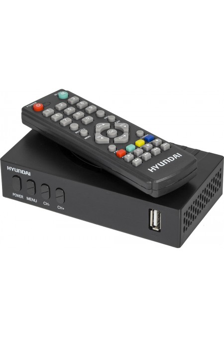 ТВ-тюнер Hyundai H-DVB440 (черный) 