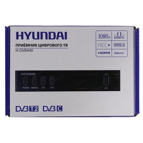 ТВ-тюнер Hyundai H-DVB440 (черный) 8