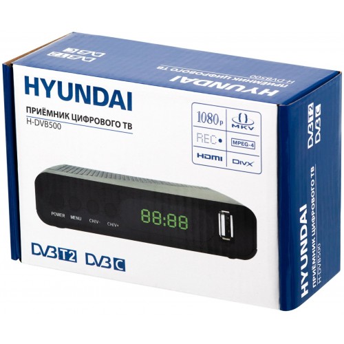 ТВ-тюнер Hyundai H-DVB500 (черный) 4