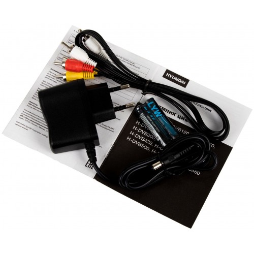 ТВ-тюнер Hyundai H-DVB500 (черный) 5
