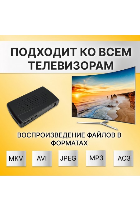 ТВ-тюнер Perfeo STREAM (черный) 2