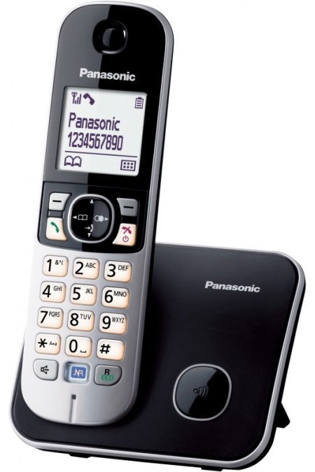 Радиотелефон Panasonic KX-TG6811RUB (черный) 
