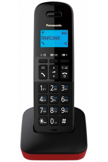 Радиотелефон Panasonic KX-TGB610RUR (красный) 1