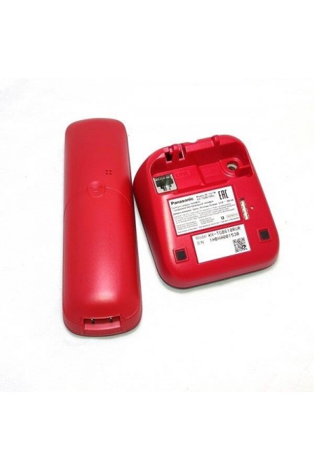 Радиотелефон Panasonic KX-TGB610RUR (красный) 2