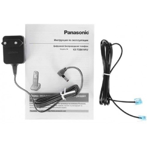 Радиотелефон Panasonic KX-TGB610RUR (красный) 4