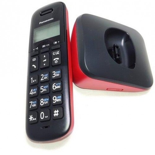 Радиотелефон Panasonic KX-TGB610RUR (красный) 8