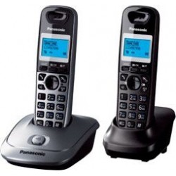 Радиотелефон Panasonic KX-TG2512RU1 (серый металлик/темно-серый металлик)
