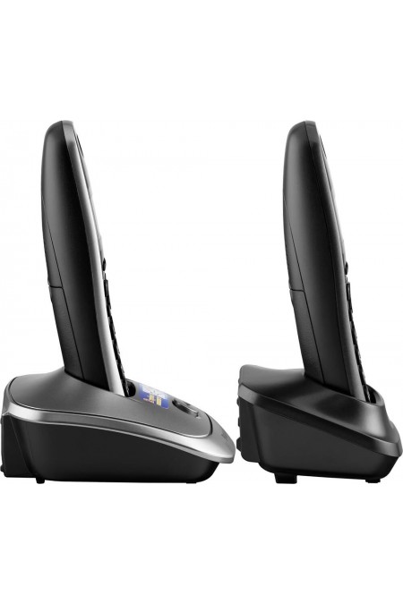 Радиотелефон Panasonic KX-TG2512RU1 (серый металлик/темно-серый металлик) 4