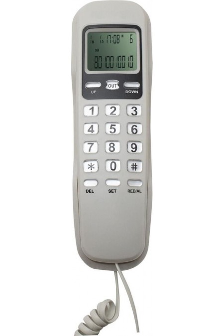 Проводной телефон Ritmix RT-010 (белый) 1