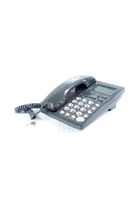 Проводной телефон Вектор 555/07 (темно-серый) 