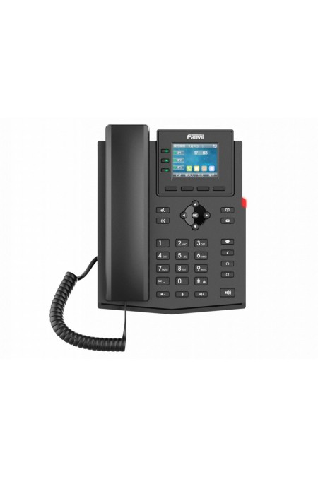 IP телефон Fanvil X303-2 Wire (черный) 