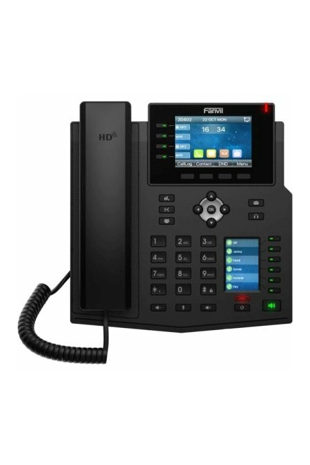 IP телефон Fanvil X5U V2 (черный) 